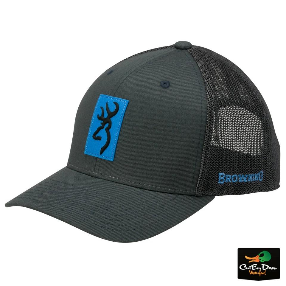 NEW BROWNING SNAP SHOT MESH BACK CAP BUCKMARK LOGO HAT - Image 1 of 1