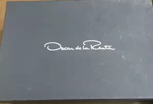 OSCAR DE LA RENYA WOMEN OPEN TOE SLINGBACK SHOES SIZE 37 - Picture 1 of 19