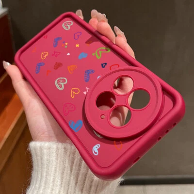 Phone Case For OnePlus 13 12 13R 13T ACE 5 3 11R Shockproof Silicone Heart Cover - Image 1 of 4