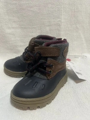 Botas altas Carters para niños talla 5 azul marino nuevas con etiquetas Foto 1 de 4