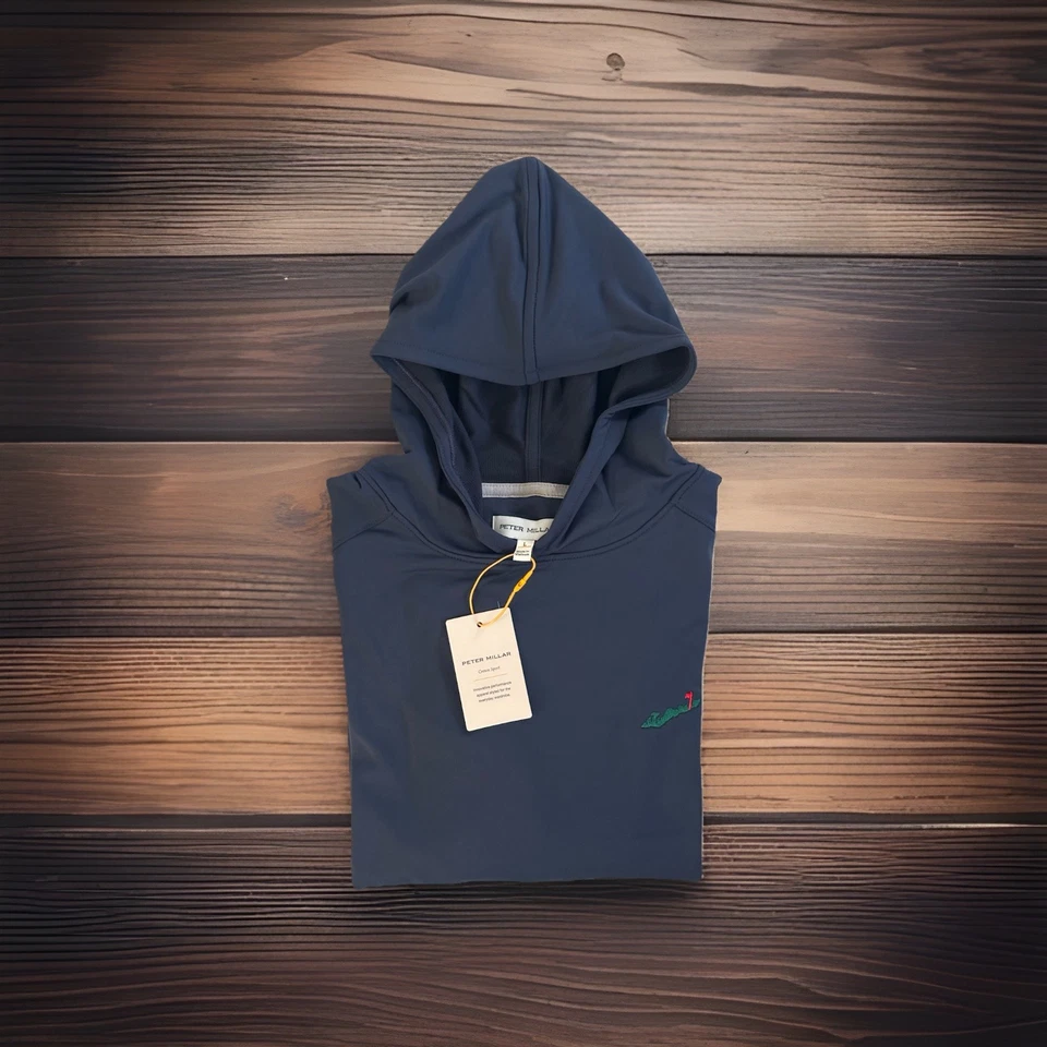 Fishers Island Club - Men's Peter Millar Pine Performance Hoodie -  Large - Image 1 of 1