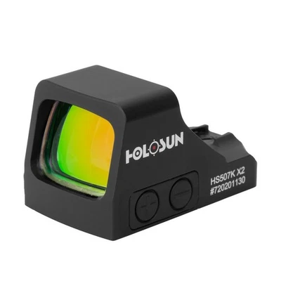 Holosun HS507K X2 Open Reflex Red Dot Sight for Subcompact Pistols Multi-Reticle - Image 1 of 4