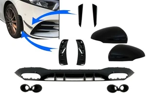 Difusor Ventilaciones Aletas Flaps Cubierta para Mercedes V177 18-22 Cansada - Imagen 1 de 10