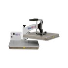 DoughXpress TXM-15 16" Dual Heat Manual Tortilla Pizza Dough Press, 15 x 15" ...
