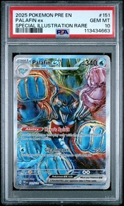 Palafin Ex 151 PSA 10 Gem Mint - Prismatic Evolutions - Pokemon - Picture 1 of 2