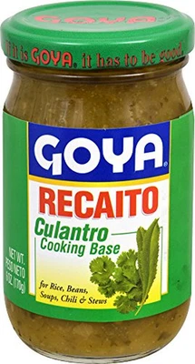 Goya Recaito Culantro 烹饪底座绿色 6 盎司 – 波多黎各风味坏兔子风格 — 第 1/4 张图片