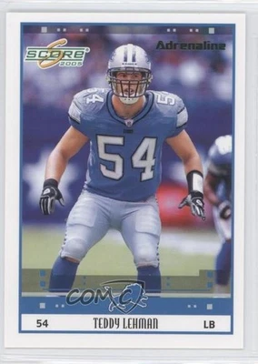 2005 Score Adrenaline /399 Teddy Lehman #99 - Image 1 of 2