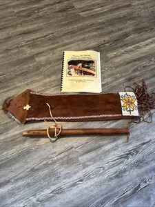Wooden 5 Hole Native American Style Flute  W Bag M/music Sheet - KENYON - Picture 1 of 9