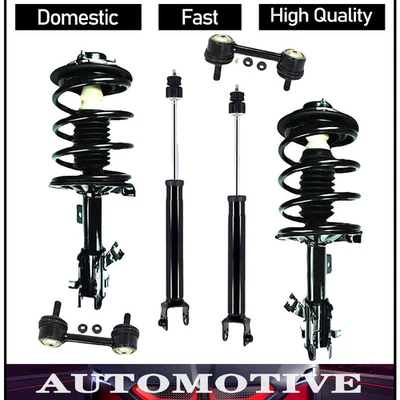 Puntales delanteros y amortiguadores traseros originales con barra estabilizadora para Nissan Máxima 2004-2008 de por vida con Foto 1 de 2
