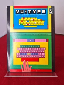 Vu-Type Tastatur Tippen Tutor 13.3cm Bremsscheiben Und Anleitung für Acorn BBC - Bild 1 von 6