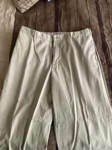 Old Navy Classic Khakis Tan Pants 38 X 34 Excellent Condition - Picture 1 of 6