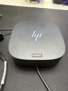 HP USB-C Dock G5 Docking Station w/120 w ac adapter, HMDI Display Port USB-C USB - Picture 1 of 5