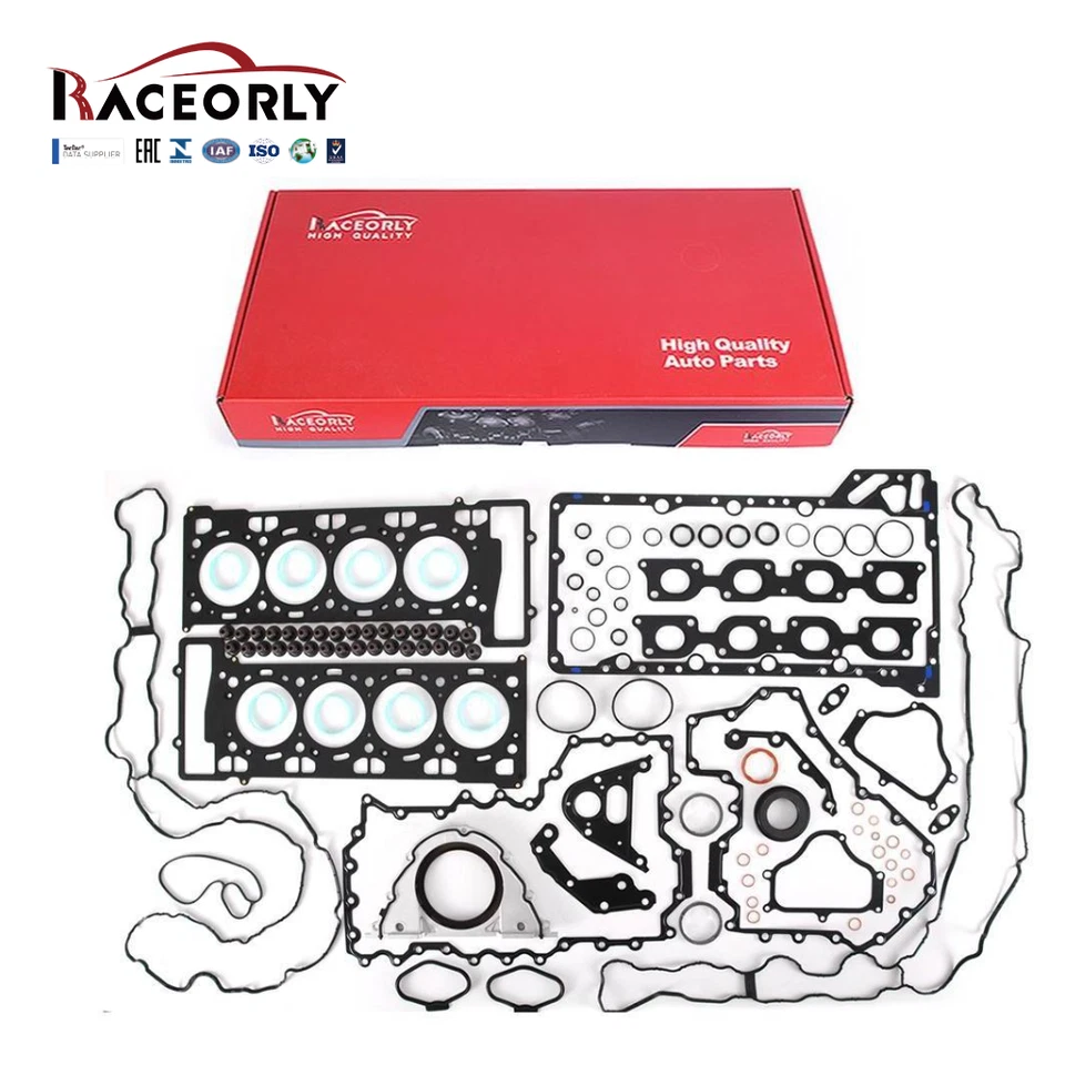RACEORLY Engine Rebuild Gasket Kit For BMW 550i 750Li X5 X6 N63 4.4T Hybrid - Изображение 1 из 2