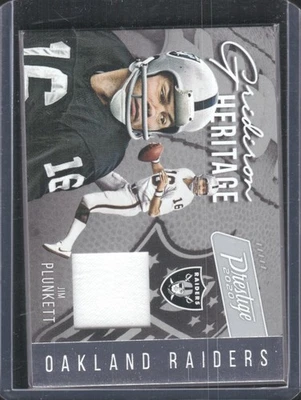 2020 Panini Prestige #GH-JP Jim Plunkett Gridiron Heritage - Imagem 1 de 2
