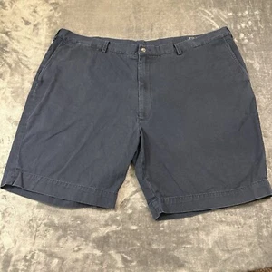 Polo Ralph Lauren Shorts Mens 48 B Blue Chino Flat Front Casual Stretch Golf - Picture 1 of 11