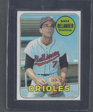 1969 Topps Baseball #299 Mark Belanger EXMT 0299JR9