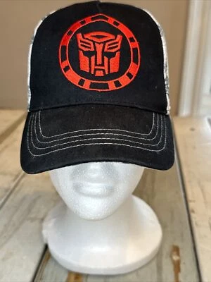Трансформеры автоботы официальный Transformers бейсболка/шляпа размер мальчиков черный красный - Изображение 1 из 4