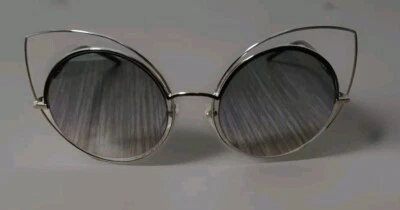 MARC JACOBS 10/S TYYB0 Silver Gradient Round Sunglasses - Imagem 1 de 4