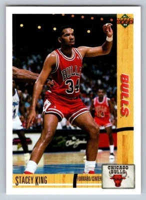 1991-92 Upper Deck - #182 Stacey King - Image 1 of 2