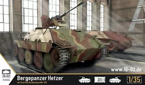 VK35004 Bergepanzer Hetzer mit 3cm Flak MK-103 Plastikbausatz 1:35 von 16.02 - Picture 1 of 11