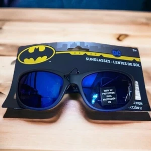 Batman Sunglasses NWT 100% UV Protection Kids Black DC - Picture 1 of 4