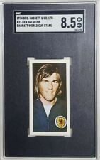 1974 Geo Bassett Barratt World Cup 23 Kenny Dalglish Rookie Card RC SGC 8.5 POP1