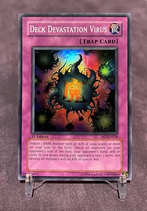 Yugioh Deck Devastation Virus FET-EN058 Super Rare 1st Edition NM - Picture 1 of 4