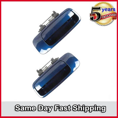 Outside Door Handle Rear Pair Set For 00-04 Toyota Avalon 8Q0 Stratosphere Mica - Image 1 of 4