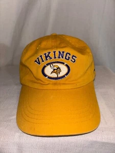 Vintage Minnesota Vikings Logo Athletic Pro Line verstellbare Football Mütze NFL - Bild 1 von 4
