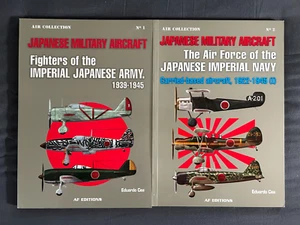 Japanisches Militärflugzeug Band 1 & 2 Eduardo Cea WWII Jäger Marine - Bild 1 von 10
