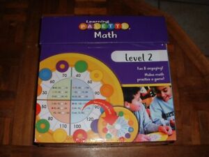 Learning Wrap-Ups Palette Math Level 2 - 1 Base Center Kit NEW