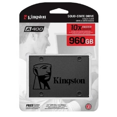 960GB Kingston SSD 2.5” SATA III Internal Solid State Drive HDD Replacement - Image 1 of 3
