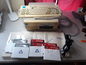 EUC Vtg Leading Edge Set up Model D PC DR-1240 MDA Monitor DC-2014 Blue Alps KB - Picture 1 of 23