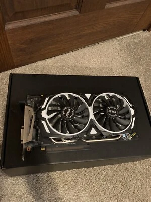 Tarjeta de gráficos de video MSI GeForce GTX 1070 Armor Gaming 8 GB GDDR5 Foto 1 de 4