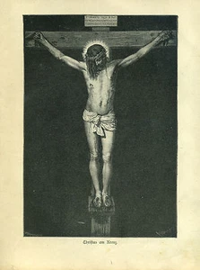 Christus am Kreuz -- aus 1908 -- - Picture 1 of 1