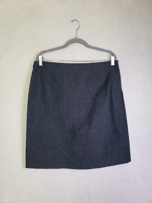 Sandro Women Skirt 12 Black Polyester Blend Straight Pencil Regular Fit Mini - Image 1 of 4