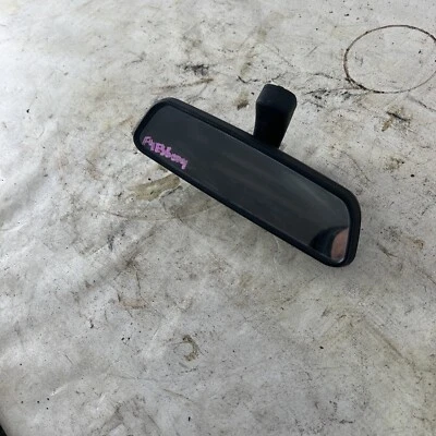 1995 - 1999 BMW 3 SERIES E36 INTERIOR REAR VIEW MANUAL MIRROR E10210072 BLACK OE - Image 1 of 4