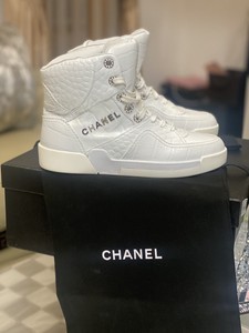 high top chanel sneakers
