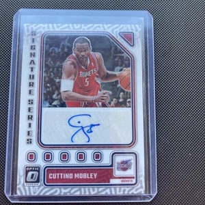 2023-24 Panini Donruss Optic - Signature Series #SS-CUT Cuttino Mobley (AU) - Picture 1 of 2