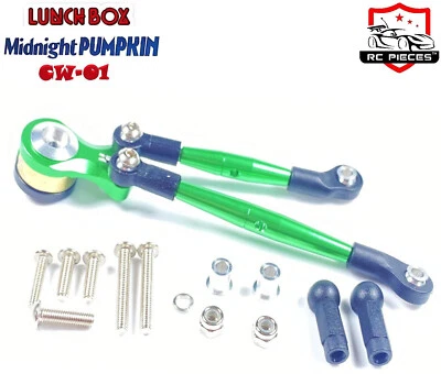 TAMIYA RC CW-01 LUNCH BOX MID NIGHT PUMPKIN ALLOY SERVO SAVER 25T GPM UPGRADE - Image 1 of 2