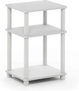 Furinno Just 3-Tier Turn-N-Tube End Table / Side Table / Night Stand / Bedside T - Picture 1 of 5