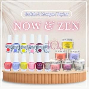 Gelish & Morgan Taylor "Now & Zen" Gel Polish, Lack, Dip Powder FULL 18 Stück - Bild 1 von 1