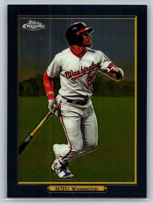 2020 Topps #TRC-95 Juan Soto Turkey Red 2020 Chrome  - Image 1 of 2