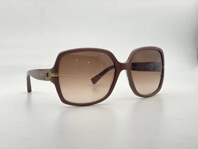 Lunettes de soleil marron rectangulaires Yves Saint Laurent YSL 6307/S neuves - Photo 1/4
