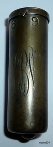 Antique Victorian Rare Sewing Needle Pocket 5 Dial Gauge Dispenser Case - Picture 1 of 12