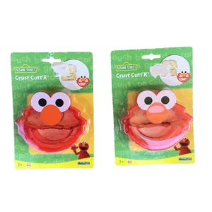 Lot of 2 Sesame Street ELMO Crust Cutt"R" Cutter Red Plastic (Package Wear) NIB - Picture 1 of 3