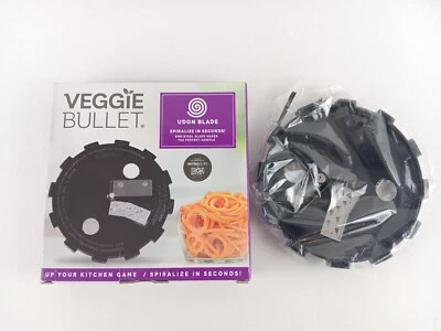 Veggie Bullet Udon Blade New Steel Blade Spiralize in Seconds Veggie Pasta - Image 1 of 4