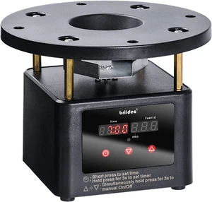 Deer Feeder Timer Kit - All-In-One Motor, Digital Timer & Metal Spin Plate, Blac - Picture 1 of 12
