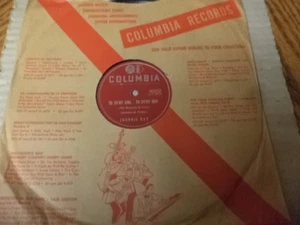 Columbia 10" 78/JOHNNIE RAY/Going Going Gone/To Ev'ry Girl-To Ev'ry Boy/E!!! - Imagen 1 de 3