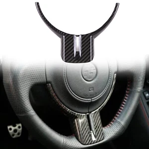 Steering Wheel Trim Cover Genuine Carbon Fibre For Toyota GT 86 Subaru BRZ 12-21 - Foto 1 di 11